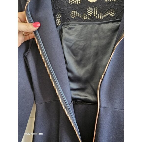 NWOT Ted Baker London Emey Embroidered Dress - Picture 10 of 11